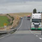 Traffic backed up on State Highway One after the crash. Photo: Supplied