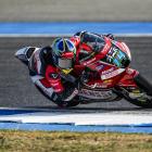 Cormac Buchanan's Moto3 World Championship debut in Thailand. PHOTO: MANU TORMO/SUPPLIED
