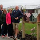 The Hawthorndale Care Village board (from left) chairman Frank O’Boyle, deputy chairwoman Sarah...