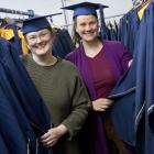 Educated entertainment . . . Sisters Hana Cadzow (left) and Joelle Peters find humour in learning...