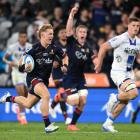 Finn Hurley, seen in action for the Highlanders against the Blues last month, is back in the team...