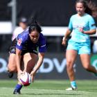 Sylvia Brunt scored twice for the Blues in their game against Matatu in Nelson. PHOTO: GETTY IMAGES