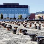 Waiting list . . . Work on the new Dunedin hospital’s inpatient building has barely begun. Photo:...