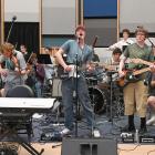Dunedin band Ivy rehearse with the Dunedin Youth Orchestra at Te Korokoro o te Tūī, at the...