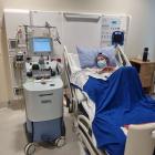 Sophie Moore receiving treatment in Christchurch Hospital for Peripheral T-Cell Non-Hodgkin...