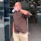 Zeb Noel Gordon Laing outside the Christchurch District Court after sentencing on Tuesday. Photo:...