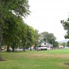 The site of a new toilet block at North Ground sports field, next to St David St. PHOTO: LINDA...