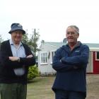 Glenavy Fishing Camp secretary Trevor Hill (left) and president Noel Simpson are on the hunt for...