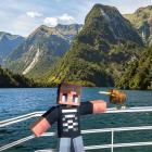 Doubtful Sound is among the six locations to be downloaded from the Minecraft store as part of a...