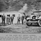 The first commercial motor tour to reach Niger Hut, Mt Aspiring, operated by a White Star service...
