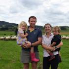 The McRae family, Matt and Natalie and their children Maggie, 4, and Duncan, 2 (absent Jacob, 6)...