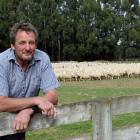 Jason McDonald, of North Canterbury, at the clearing sale at Elgin sheep and beef farm in West...