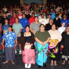 Last Sunday, members from Pasifika communities rehearse singing We Leave Our Islands, by Tuilagi...