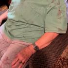 Susan Johnston’s mother was left feeling "shaken" after her daughter attacked her with a wine...