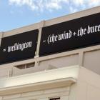 Enterprise Dunedin's marketing campaign encouraging a move south on a billboard at the Embassy...