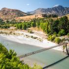 The Kimi-akau Bridge, part of the Shotover Gorge Trail, which opens on Sunday. PHOTO: WILL NELSON...