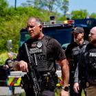 State police at Florida State University campus after a mass shooting in Tallahassee. Photo...