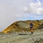 A runner at the Notrhburn 100 in 2019. PHOTO: ODT FILES
