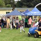 Hundreds attend the Blueskin Show Day at Bland Park, Waitati, yesterday. Photos: Linda Robertson