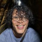 Indigo Room co-owner Charlie Chieng at the Cave temple in Taiwan in 2024. PHOTO: SUPPLIED