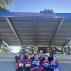 Cromwell BMX Club plate winners at the NZ national BMX championships in Invercargill were (back...