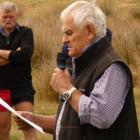 Fire is no foe for South Island Wilding Conifer Group former chairman Hamish Roxburgh when it...