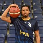 The Otago Nuggets' Don Carey junior at training on Tuesday. PHOTO: GREGOR RICHARDSON.