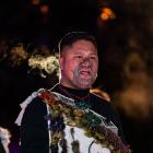 Thomas Aerepo-Morgan delivers a Matariki karakia during the national hautapu ceremony at Treble...