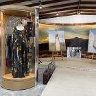 High-tech pods created to display Eden Hore's fashion collection, like the one seen here in...