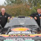 Derek Ayson (left) and co-driver Gavin McDermott are all set to go for the Otago Rally this...