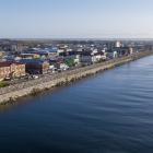 Greymouth town and Grey River, West Coast, New Zealand. PHOTO: WIKIPEDIA