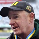 Green Island coach Hayden Finch: "We are happy with where we’re at." PHOTO: PETER MCINTOSH