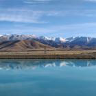 Hydro canals at Twizel and Ben Ohau Range. PHOTOS: MIKE YARDLEY