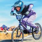 Sklya Hansen has been selected in the Mighty 11s BMX NZ team. Photo: Supplied