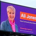 Innes Ward city council candidate Ali Jones has been promoting her community board membership on...