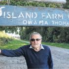 Island Farm owner Owen Thomas is sad to leave the farm. PHOTO: JOHN COSGROVE