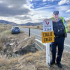 Senior Constable Mike Colligan, of Alexandra, is retiring after 42 years on the job. PHOTO: SUPPLIED