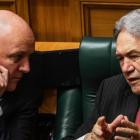 Prime Minister Christopher Luxon (L) and Deputy Prime Minister Winston Peters. Photo: RNZ