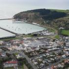 Looking down into the heart of the proposed National Historic Landmark for Oamaru. PHOTO: BRENDON...