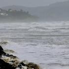 Orewa Beach north of Auckland this morning. Photo: RNZ