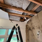 Auckland homeowner Ed Waaka said he had been left with a damaged roof and destroyed ceilings....