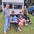 The Sintmaartensdyk family (from left) Ruby, 13, Andre, Monty, 11, Lisa and their dog Van make...