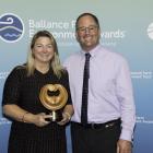 Otago Ballance Farm Environment Awards supreme winners Tracy and Andrew Paterson, of Central...