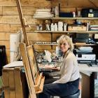Tori Beeche, Arrowtown artist (formerly of Auckland) in "Unifying Threads" at Te Atamira. Photos:...