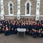 Pupils, teachers and parishioners celebrate Queenstown’s St Joseph’s School’s 140th anniversary...