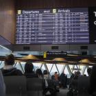 Wellington Airport was closed on Thursday by severe wind impacting 22,000 travellers. Photo: RNZ ...