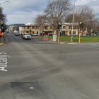 The intersection where the pedestrian was hit. Photo: Google Maps 