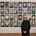 Photographer Anne Noble drives the message home with her warning sign wall in ‘‘Unutai e! Unutai...