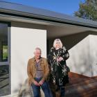 Tuapeka Community Health Inc project manager Mark Hay and society officer Suzanne Stephenson...