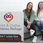 Gore Clutha Whānau Refuge transitional housing co-ordinator Aleisha Garside (left) and new social...